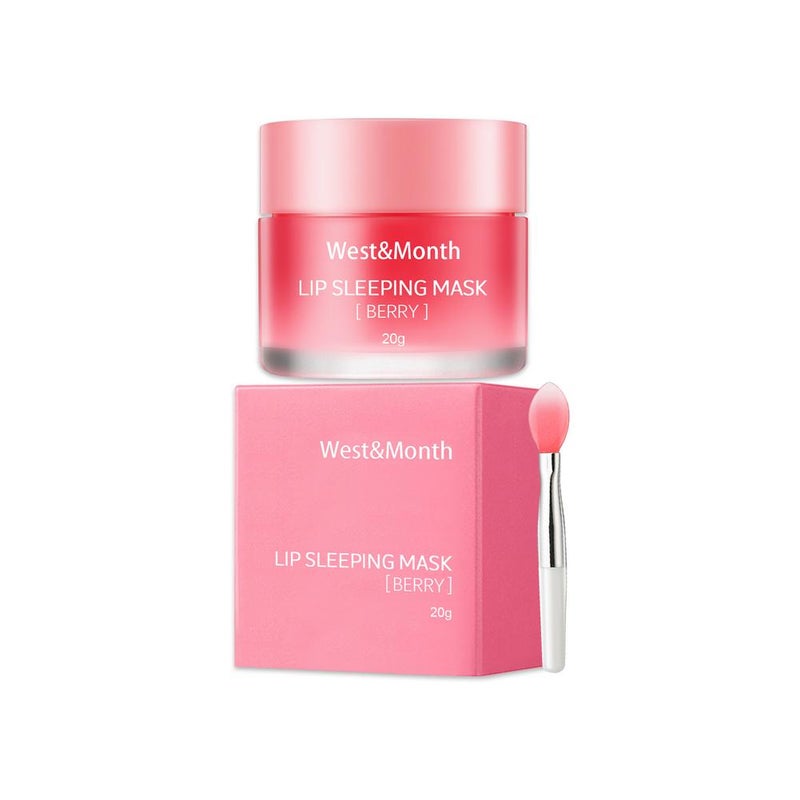 Jelly Lip Mask, Moisturizing and Hydrating, Reduces Lip Lines, Nourishes Lip Skin, Sleeping Jelly Lip Mask gdcm1224jw01-20g + Spoon